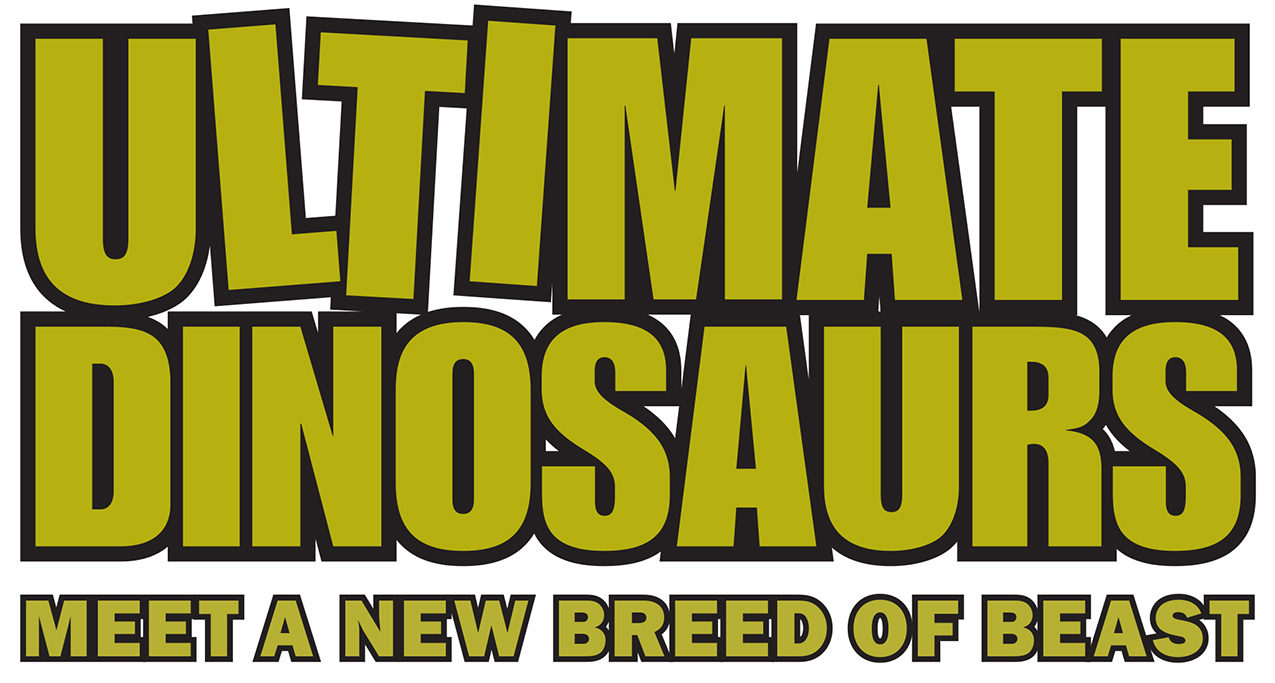 Ultimate Dinosaurs Letters Outlined 398 RGB